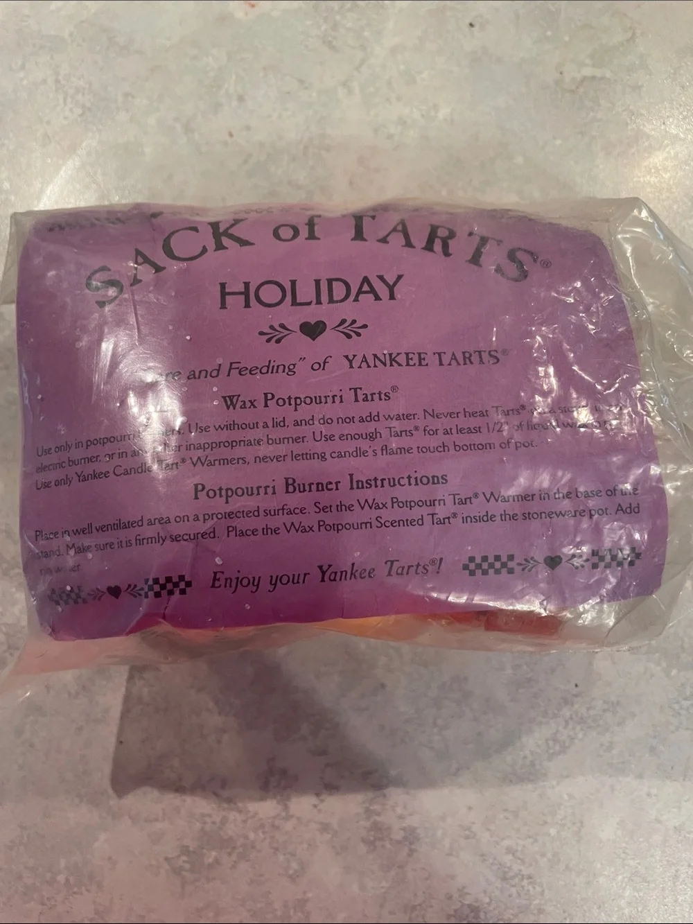 Yankee Candle Sack of Tarts